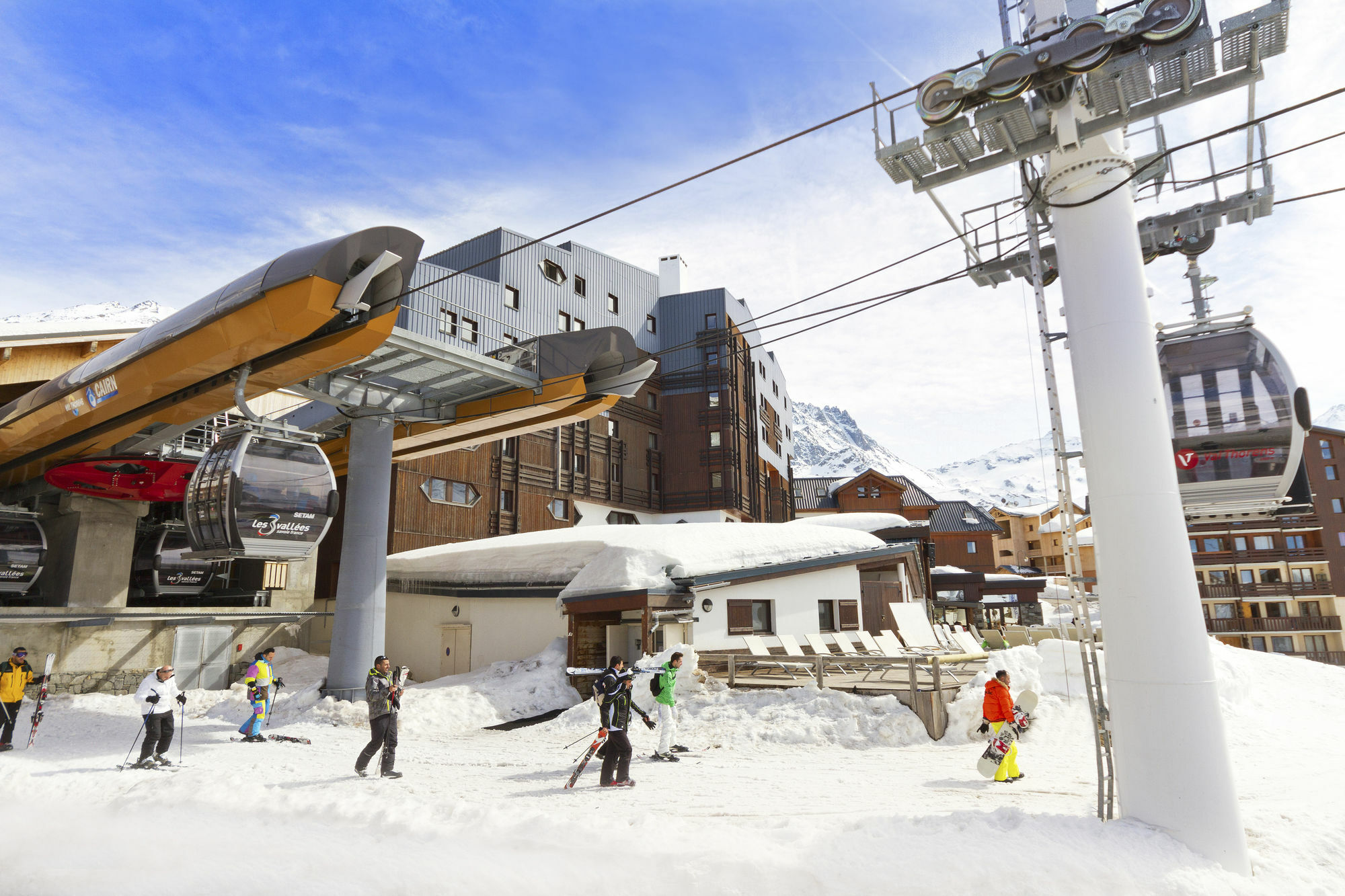 Hôtel Club mmv Les Arolles **** Val Thorens Exterior foto